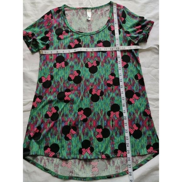 Lularoe Disney Minnie Mouse Irma High Low T-shirt Top Size XXS - Picture 5 of 5